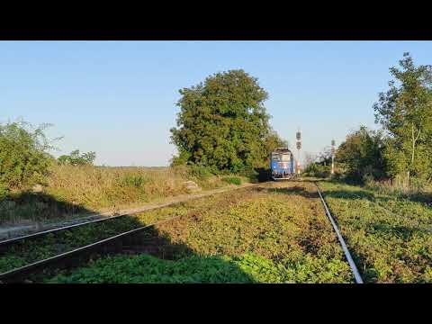 Tren R5481 Bacau - Piatra Neamt trece prin Garleni cu 60-1355-6 - 08.09.2021