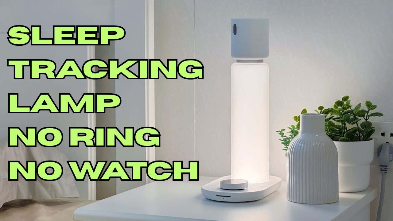Sleepal AI Lamp Frees You From Wearing Uncomfortable Devices To Track Your Sleep!
