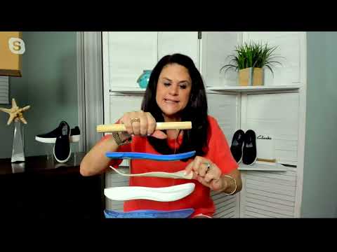 Clarks Cloudsteppers Jersey Slide Sandals - Arla Coast on QVC