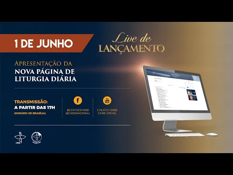 CNBB lança nova página digital para acompanhar a Liturgia Diária em uma live nesta quarta-feira, 1º, às 17h - CNBB