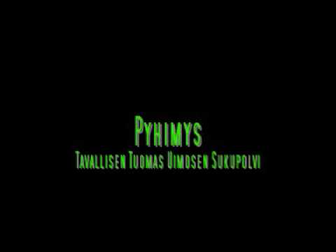 Pyhimys - Tavallisen Tuomas Uimosen Sukupolvi