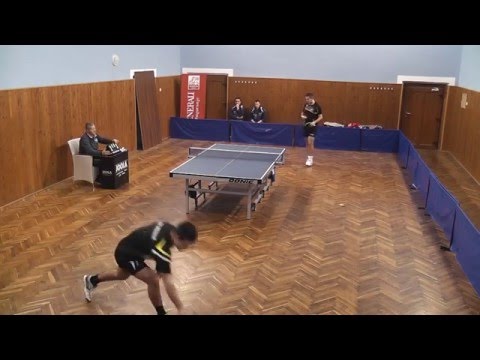 Dobrić Raymond – Jelić Matej 1 : 3 (-8, -1, 7, -3), 1. set