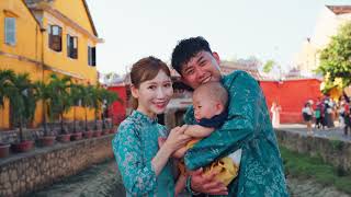 [海外ファミリームービー] ベトナム・ホイアンでの旅を思い出を動画に🇻🇳