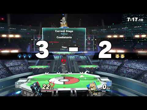 Dark Samus vs Fox