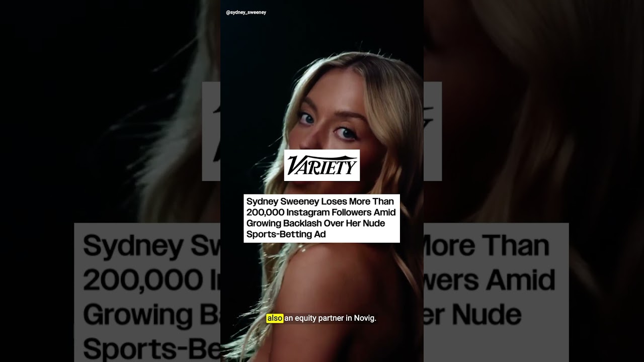 Sydney Sweeney's sports betting ad sparks controversy over sexualization in Australia