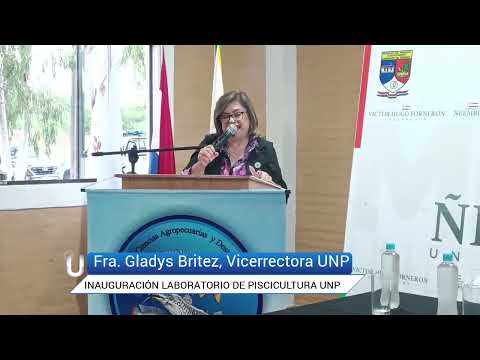 Inauguran moderno Laboratorio de Piscicultura en la Universidad Nacional de Pilar