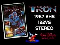 Opening To Tron 1987 VHS