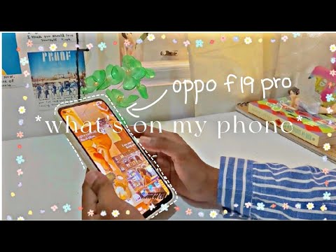 💫🌼💞what's on my phone 📱✨ oppo f19pro 🌜my editing tools 🥂