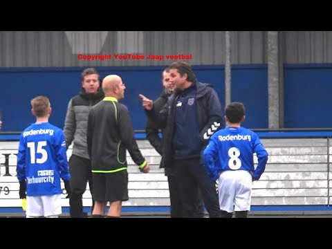 Tweede helft El Clásico GVVV JO13-1 - DOVO JO13-1