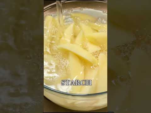 No time to triple cook? TRY THESE Double Cooked Chips Instead! #shorts