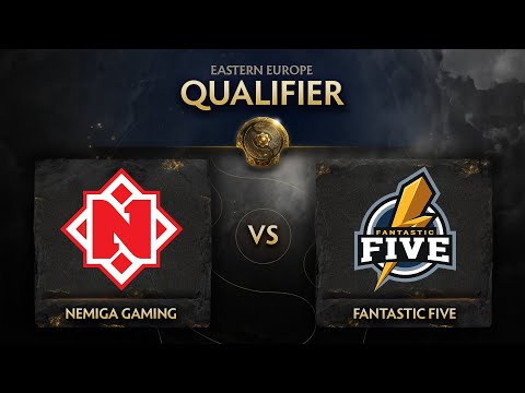 Nemiga vs Fantastic Five Game 3 - TI10 EEU Qualifiers: Lower Bracket R3 w/ T-Panda & Kips