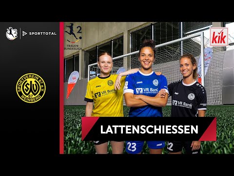 Lattenschießen mit dem SV 67 Weinberg | 2. Frauen-Bundesliga