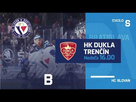 Pozvánka: HC SLOVAN - DUKLA Trenčín
