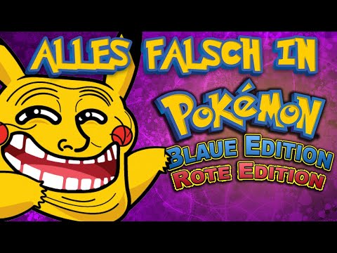 Alles falsch in Pokemon Rot / Blau / Gelb | Pokesünden