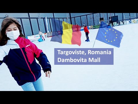 Infront of Dambovita Mall, Targoviste, Romania