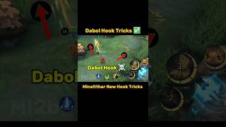 Minsitthar new Dobal Hook Tricks Tutorial Mobile legends #ml2b #minsitthar #tutorial #shorts