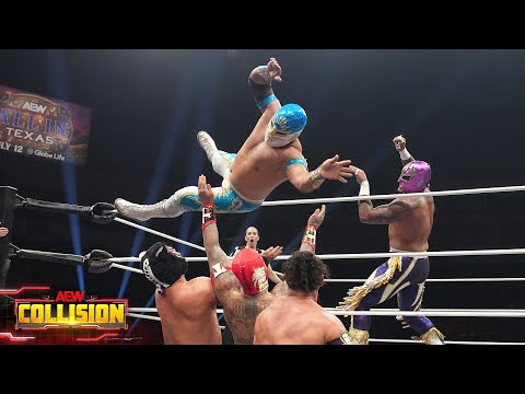 CMLL's Mistico, Templario & Mascara Dorada vs Volador Jr, Magnus, & Rugido! | AEW Collision, 5/22/25