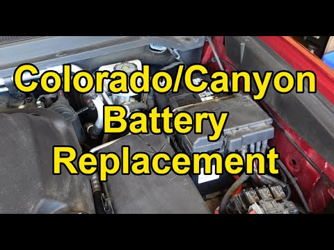 [HOW TO] Replace the battery on a 2015-2022 Chevy Colorado/GMC Canyon (Gas & Diesel)