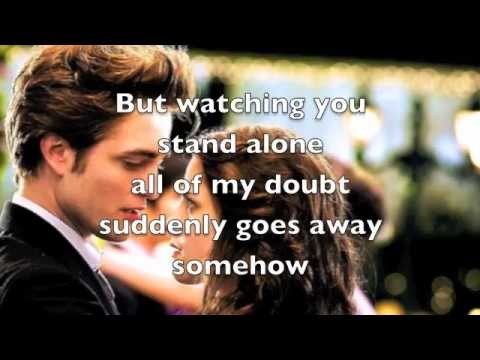 Breaking Dawn part Two: A Thousand Years by Christina Perri (with lyrics)