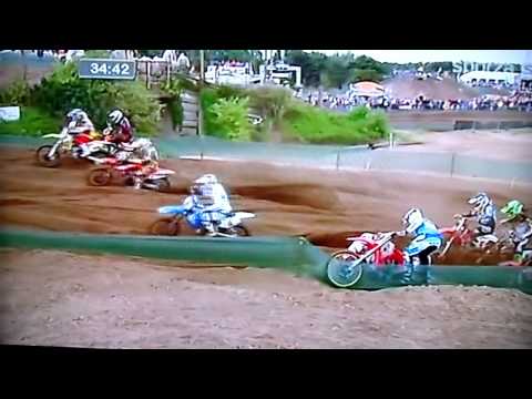 Ken De Dycker ,Bobryshev ,Shaun simpson crash GP LOMMEL 2011