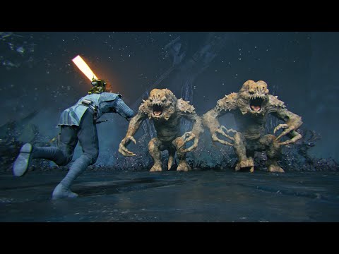 Lore Accurate CAL vs DOUBLE RANCOR - No Damage / Jedi Grand Master Difficulty (PC)