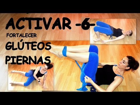Glúteos, piernas, actívalos para tonificar a topa. 4 ejercicios desde casa