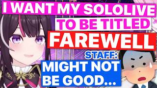 AZKi's Live Was Almost Titled "Farewell"... (Hololive) [Eng Subs]