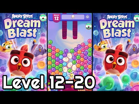 Angry Birds Dream Blast Level 12-20 Android/ios Gameplay
