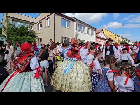 Brno Líšeň Hody 2024 DH Mladá Trboušanka - Na hodech muzika vyhravala