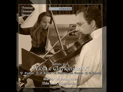 Pepusch  J.C  Sonata n°4 viola e clavicembalo trascr.