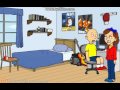 Caillou Pretends To Be Sick
