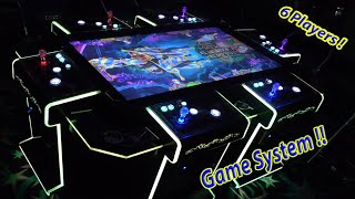 55 Inch Massive Crazy 6 Player Game Machine 😮 from @CustomArcades