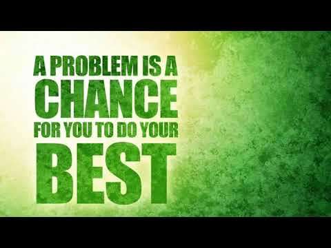 A problem is a chance for you to do your best in Hindi(motivation and inspiration)