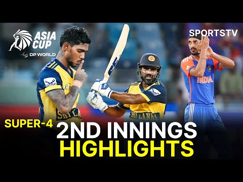 2nd Innings Highlights | India vs Sri Lanka  | Match 18 | DP World Asia Cup 2025 | ZF1U