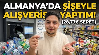 ALMANYA’DA ŞİŞEYLE ALIŞVERİŞ YAPTIM! 🇩🇪♻️