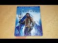 Aquaman steelbook bluray 3d unboxing Aquaman steelbook bluray 3d unboxing