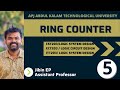 The Ring Counter KTU CST203 ECT203 ITT203 EET206 Logic System Design Digital Electronics