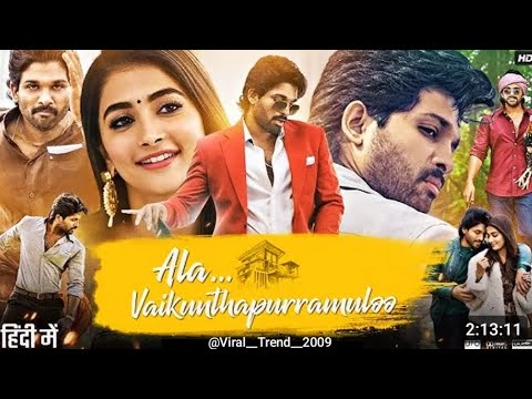 New superhit 💸movie Allu Arjun SuperhitHindi Dubbed Movie❤‍🔥Ala VaikunthapurramulooFull HD#FullMovie