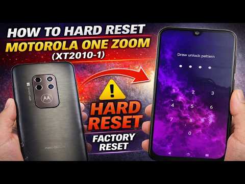 How to Hard Reset Motorola One Zoom (XT2010-1) – Remove Pattern or PIN Lock