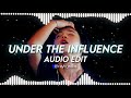 Under the influence - Chris brown [Audio edit]