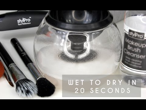 YouTube video about: How to use stylpro brush cleaner?