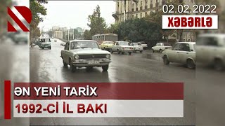Ən yeni tarix 1992ci il Bakı Çörək növbələri boş piştaxtalar ərzaq qıtlığı