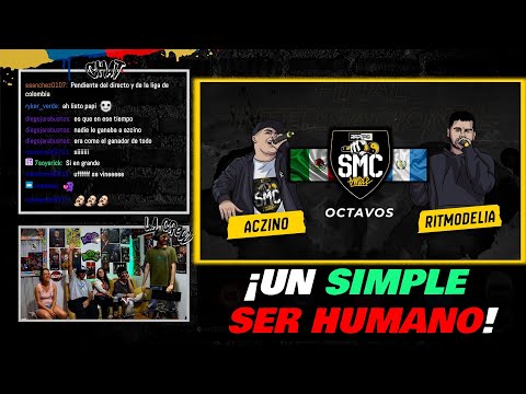 🔥COLOMBIANOS REACCIONAN a ACZINO vs RITMODELIA - ¡UN SIMPLE SER HUMANO! [SUPREMACÍA MC 2019]🔴