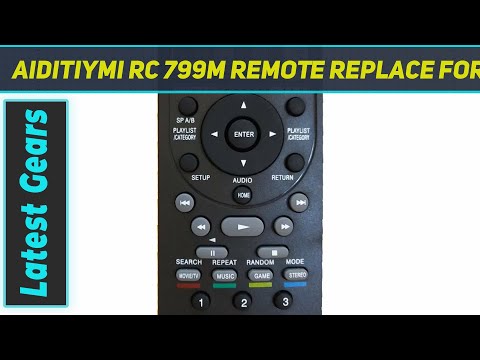 AIDITIYMI RC 799M Remote Replace for Onkyo - Review 2023