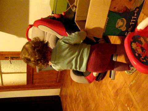 scaunelul de masina...