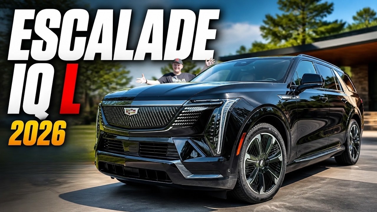 We Drove the Biggest EV in GM's Lineup | 2026 Cadillac Escalade IQL Full Tour and First Drive