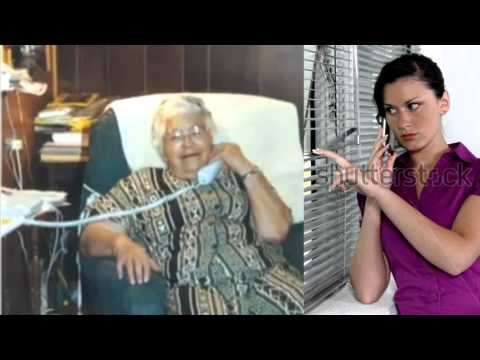 Confused Old Lady calls a Paranoid Woman