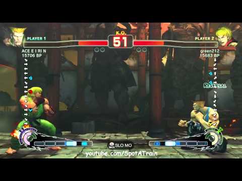 SSF4 - ACE E I RI N (Guile) vs. Momochi (Ken)