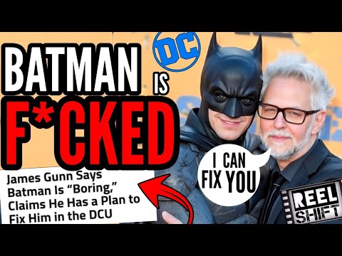 BATMAN DIRECTED BY JAMES GUNN WOULD BE TERRIBLE! 