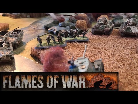 Battle of Sandomierz, Bulge Germans vs Bagration Soviet - Flames of War V4 Battle Report